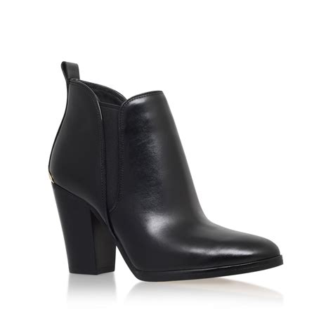 black ankle boots michael kors|Michael Kors boots high heel.